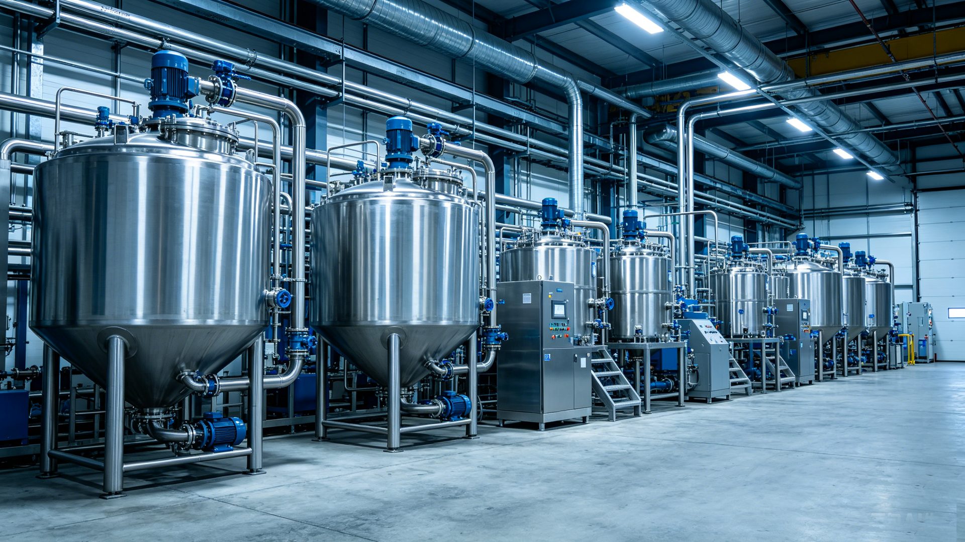 Equipos de proceso para fabricación y purificación de organobentonita
