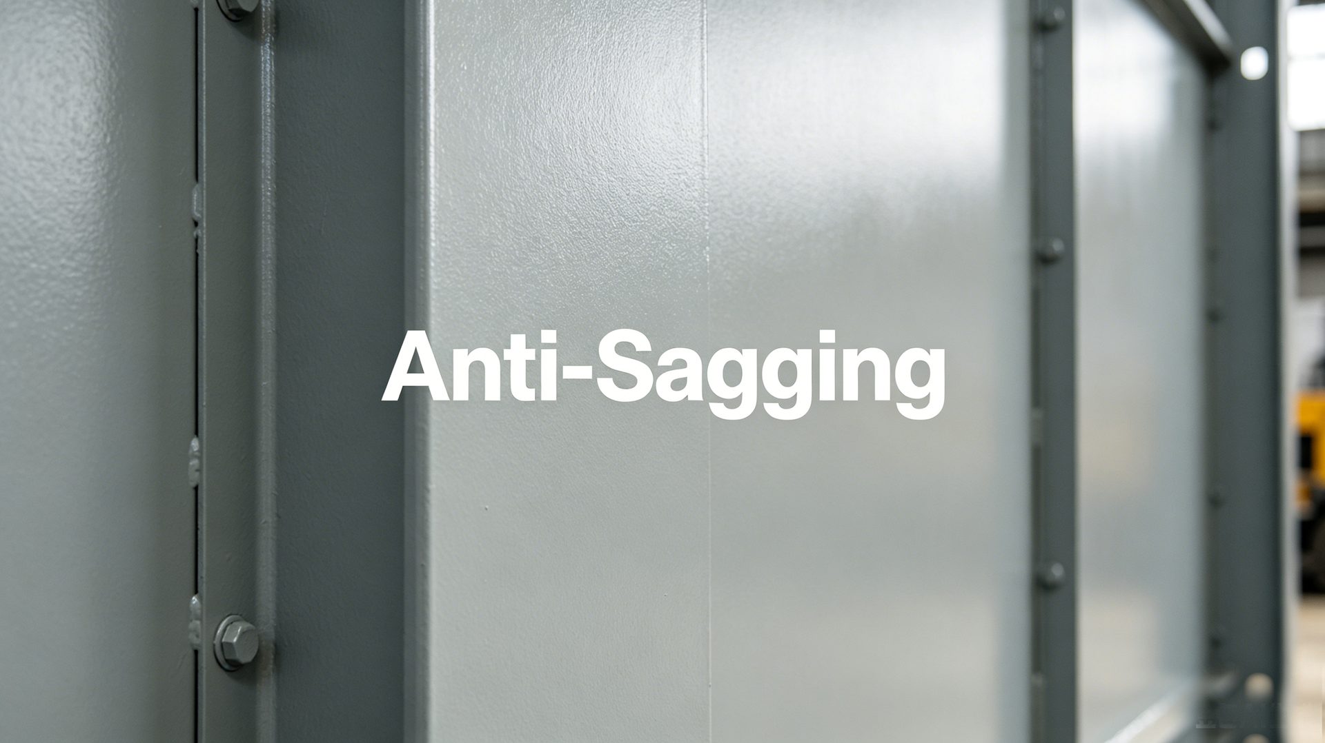 Película uniforme sobre una superficie vertical con control antidescuelgue de organoarcilla